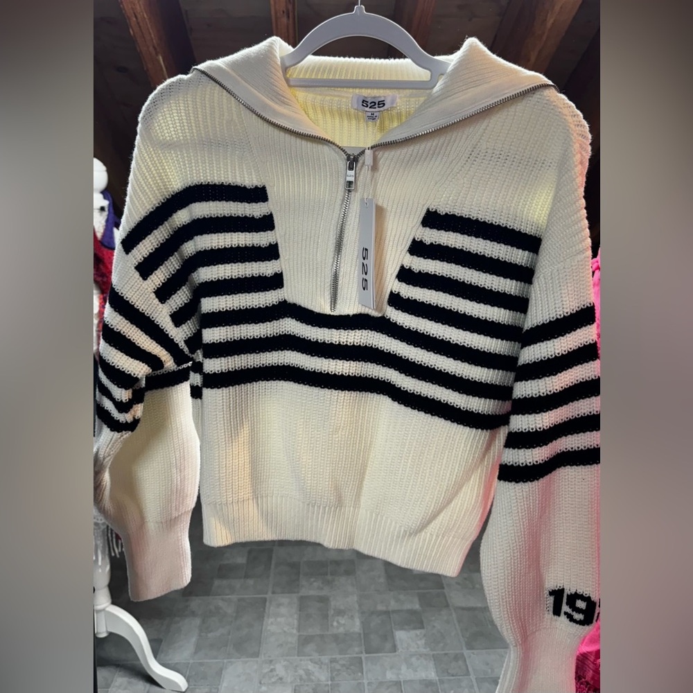 525 America Striped Sweater - Picture 2 of 7